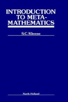 Hardcover Intro to Metamathematic (Bibliotheca Mathematica, a Series of Monographs on Pure and) Book