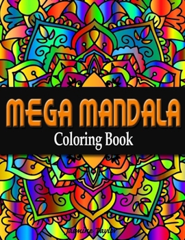 Paperback Mega Mandala Coloring Book