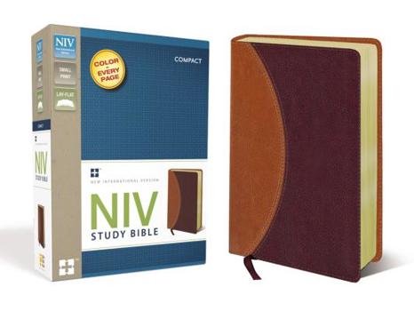 Imitation Leather Study Bible-NIV-Compact Book
