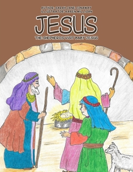Paperback Jesus: The Shepherds Visit Baby Jesus Book