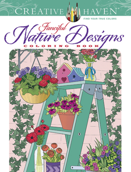 Paperback Creative Haven Fanciful Nature Designs Coloring Book