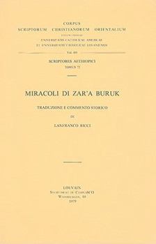 Paperback Miracoli Di Zar'a Buruk: V. [Italian] Book