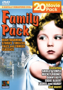 DVD Family 20 Movie Pack Book