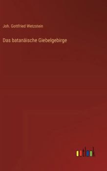 Das batanäische Giebelgebirge (German Edition)