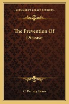 Paperback The Prevention Of Disease Book