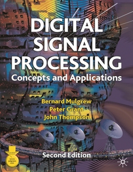 Paperback Digital Signal Processing: Concepts and Applications Book