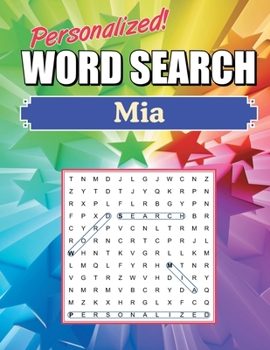 Mia Word Search: Large Print Word Find Puzzles