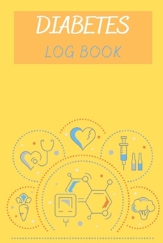 Diabetes Log Book: A Daily Log for Tracking Blood SugarNotes110 pages