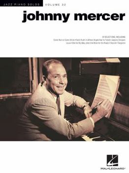 Paperback Johnny Mercer: Jazz Piano Solos Series Volume 32 Book