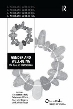 Paperback Gender and Well-Being: The Role of Institutions Book