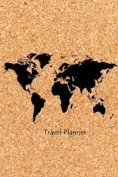 Travel Planner: (Notebook, Diary) 6” x 9”, travel itinerary planner and lined journal with notebook pages, 100 pages