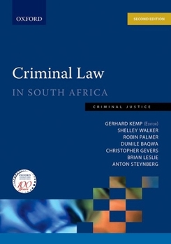 Paperback Criminal Law in South Africa Criminal Law in South Africa Book