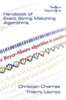 Paperback Handbook of Exact String Matching Algorithms Book