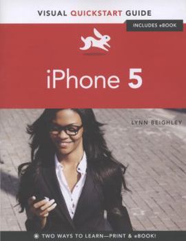 Paperback iPhone 5: Visual QuickStart Guide Book