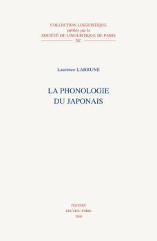 Paperback La Phonologie Du Japonais [French] Book