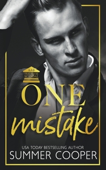 Paperback One Mistake: A Second Chance New Adult Romance Book