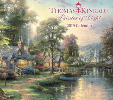 Calendar Thomas Kinkade Painter of Light 2019 Deluxe Wall Calendar Book