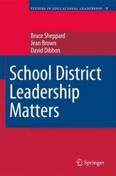 Hardcover School District Leadership Matters Book