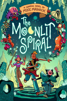Paperback The Moonlit Spiral: A Graphic Novel Book