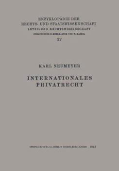 Paperback Internationales Privatrecht [German] Book