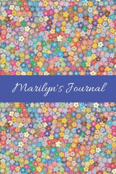 Marilyn's Journal: Cute Personalized Name College-Ruled Notebook for Girls & Women - Blank Lined Gift Journal/Diary for Writing & Note Taking
