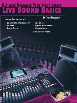 Paperback Ultimate Beginner Tech Start: Live Sound Basics Book