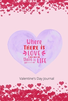 Paperback Valentine's Day Journal Book