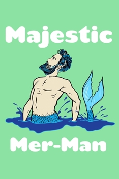 Paperback Majestic Merman: Personal Expense Tracker Book