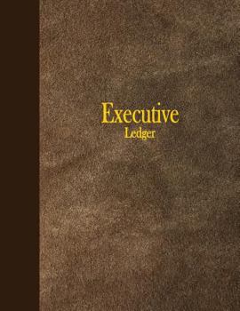 Executive Ledger: 100 Pages, 2 Columns