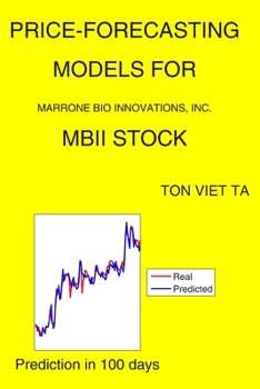 Paperback Price-Forecasting Models for Marrone Bio Innovations, Inc. MBII Stock Book