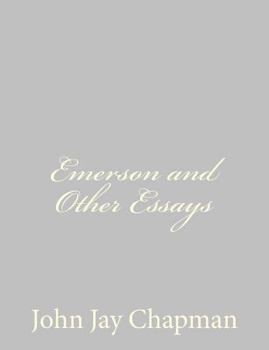 Paperback Emerson and Other Essays Book