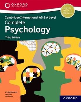 Paperback Psychology for Cambridge International as and a Level 3rd Edition Book