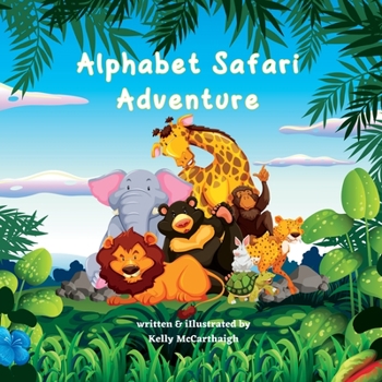 Paperback Alphabet Safari Adventure Book
