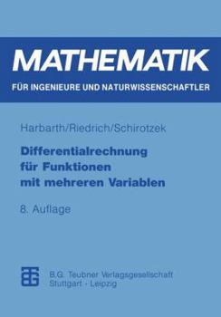 Paperback Differentialrechnung Für Funktionen Mit Mehreren Variablen [German] Book