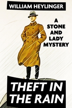 Paperback Theft in the Rain: A Stone and Lady Mystery [Large Print] Book