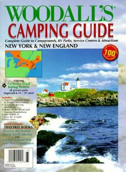 Paperback Woodall's 1996 Camping Guide: New York and New England Book