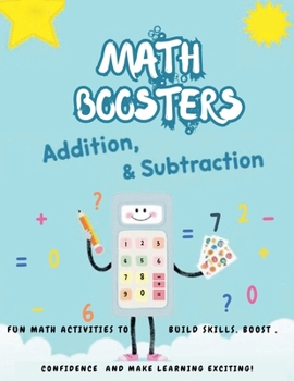 Paperback Math Boosters: Addition & Subtraction Book