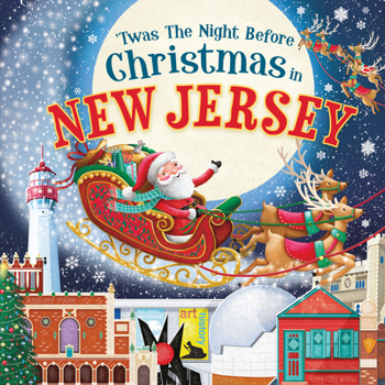 Hardcover 'Twas the Night Before Christmas in New Jersey Book