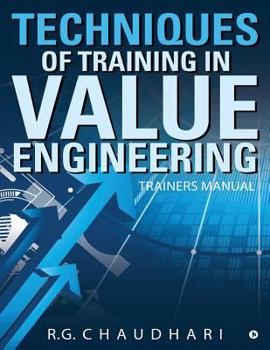 Paperback Techniques of Training in Value Engineering: Trainers Manual Book