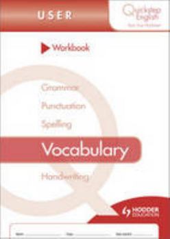 Paperback Quickstep English Workbook Vocabulary User Stage Book