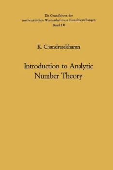 Paperback Introduction to Analytic Number Theory Book