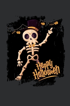 Happy Halloween: Blank Lined Halloween Gift Notebook, 6 x 9, 120 White Color Pages, Matte Finish Cover