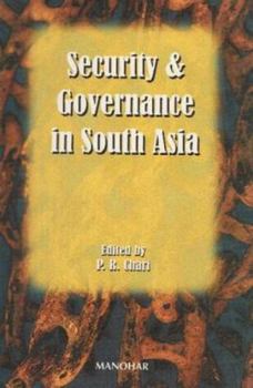 Hardcover Security and Governance in South Asia Book