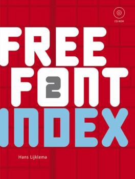 Paperback Free Font Index [With CDROM] Book