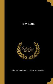 Hardcover Bird Dom Book