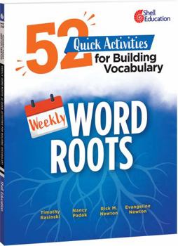 Paperback Weekly Word Roots: 52 Quick Activities for Building Vocabulary Book