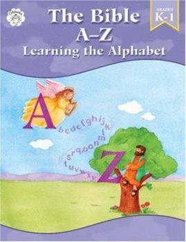 Paperback The Bible A-Z: Learning the Alphabet Book