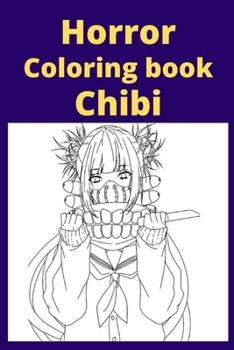 Horror Coloring book Chibi