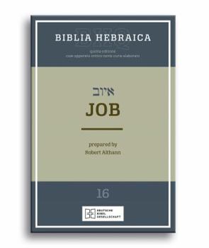 Paperback Biblia Hebraica Quinta: Job Book