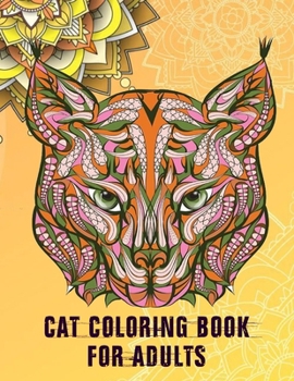 Paperback 100 Cat Coloring Book for Adults Book